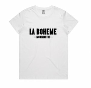 LA BOHÉME TEE white