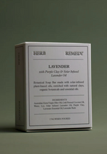 Load image into Gallery viewer, HERB REMEDY BOTANICAL BAR lavender &amp; purple clay