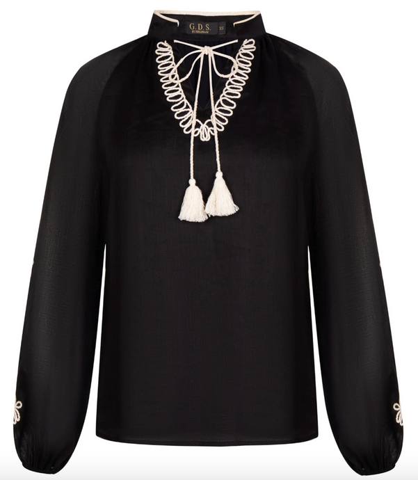 SHAKESPEARE BLOUSE black