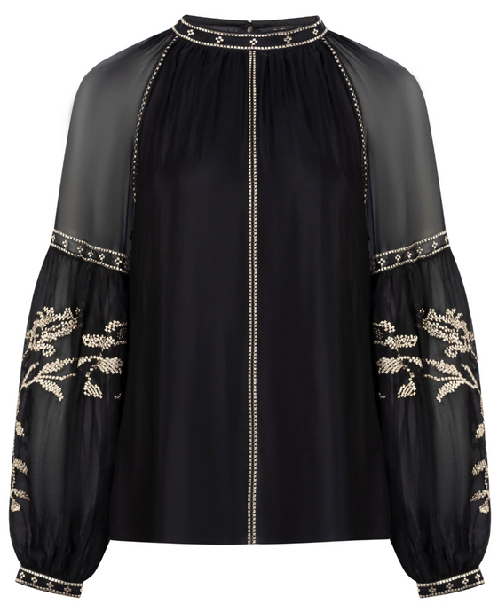 DELILAH BLOUSE black