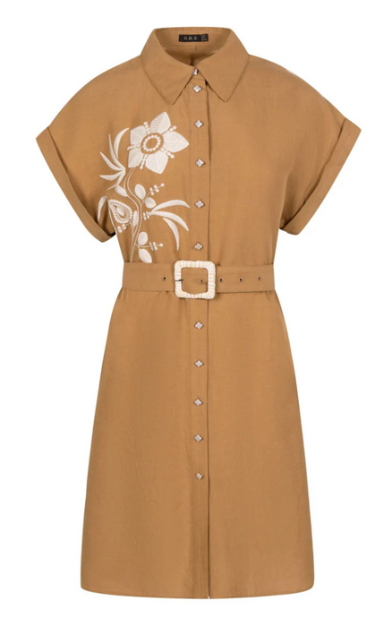 BELLA VACANZA DRESS camel