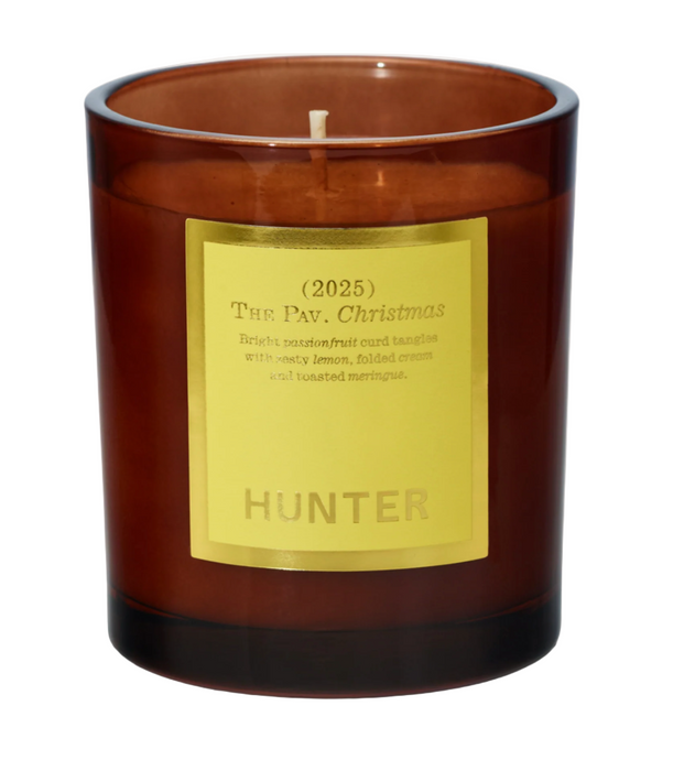 HUNTER CANDLE THE PAV XMAS 2025