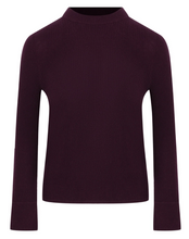 Load image into Gallery viewer, HOLD ON TIGHT KNIT plum