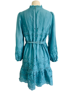 ANNALEIS DRESS turquoise