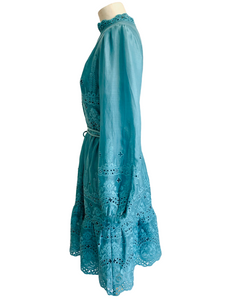 ANNALEIS DRESS turquoise