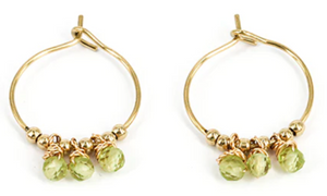 BIJOUX EARRING 005 olive