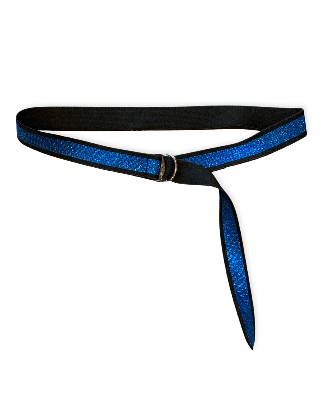 METALLIC BELT blue