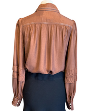 Load image into Gallery viewer, NIGHT MOVES BLOUSE amber