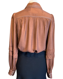 NIGHT MOVES BLOUSE amber